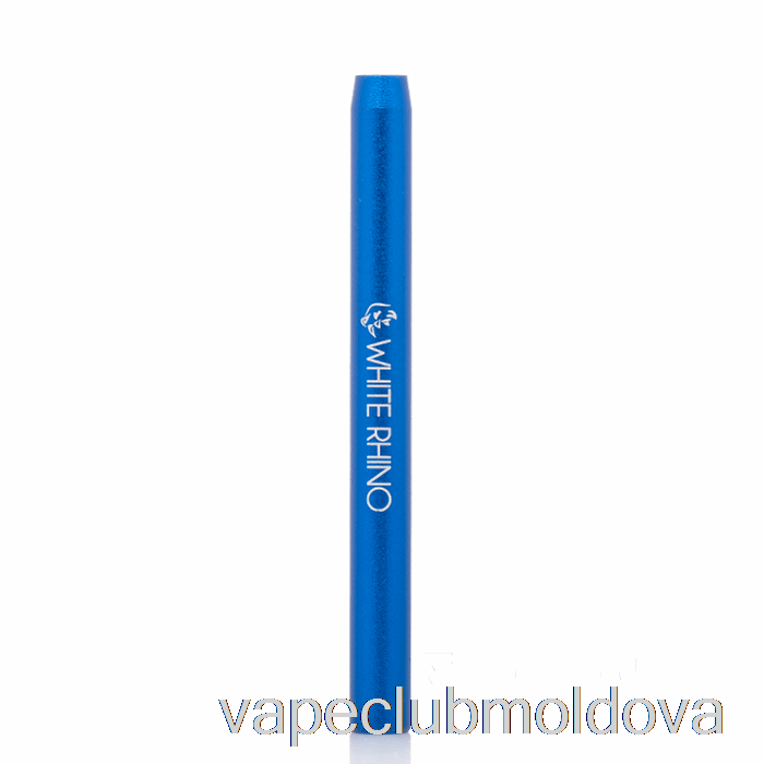 Vape Mod White Rhino Metal Bat Taster Pipe Albastru